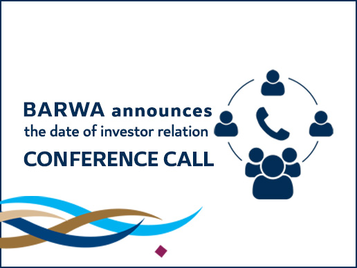 Invitation for Barwa investor relations conference call
